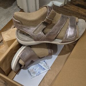 Earth Origins Metallic Sandals